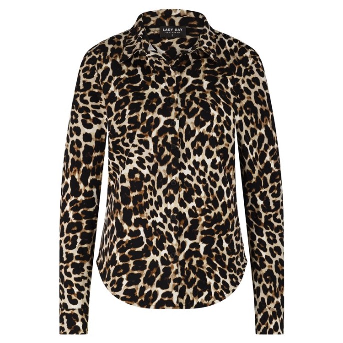 Lady Day Blouse Annika Leopard print